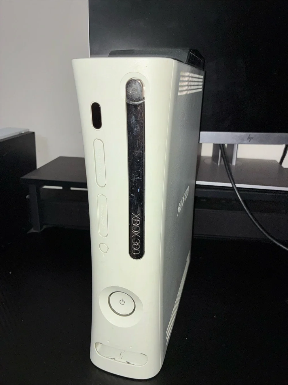 Microsoft Xbox 360 White Console Tested Working – Read Disc Tray Issue